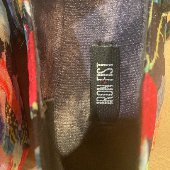 Iron Fist Flats with Gold Buckle and Skull Charm - Picture 9 of 15